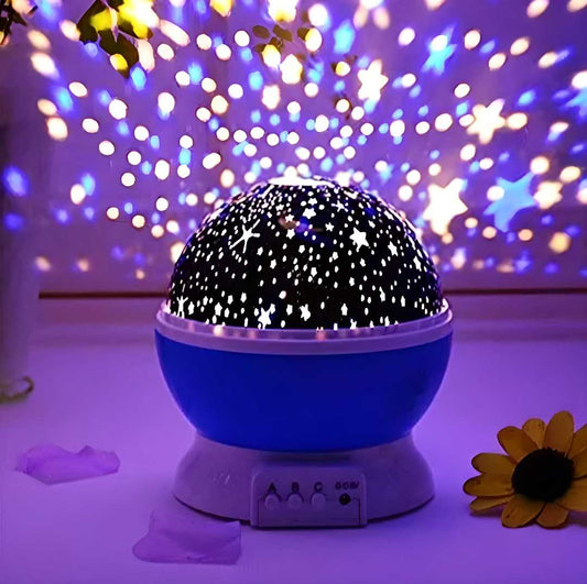 Star Master Galaxy Night Projector Lamp 360° Rotating Led Starry Light with Moon