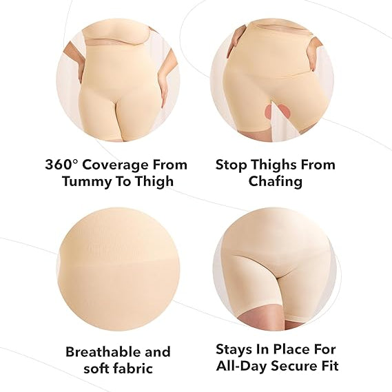 Shaping Boyshorts Shapewear for Women Slip Shorts Under Dress