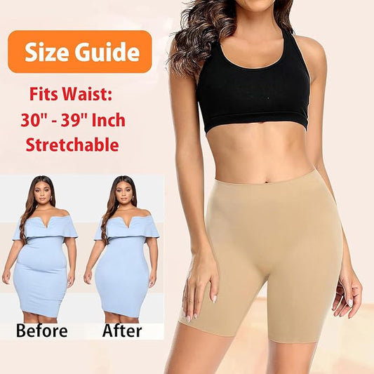 Shaping Boyshorts Shapewear for Women Slip Shorts Under Dress